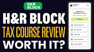 HampR Block Tax Course Review [upl. by Idnyl]