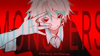 MONSTER  MEME  ANIMATION  Tw In describe⚠️ [upl. by Rehtaeh59]