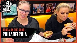 Ronda on the Road  WWE RAW Philadelphia [upl. by Ttennaj]