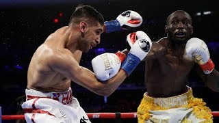 Terence Crawford vs Amir Khan Best Highlights HD [upl. by Janessa]