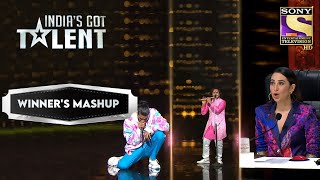 A JawDropping Performance By Divyansh amp Manuraj Indias Got Talent Season 9 Winners Mashup [upl. by Naej]