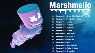 Marshmello Greatest Hits Playlist  Best Songs Of Marshmello [upl. by Burnside]