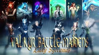 Lady Sylvanas  Valkyr BattleMaidens World of Warcraft Parody [upl. by March354]