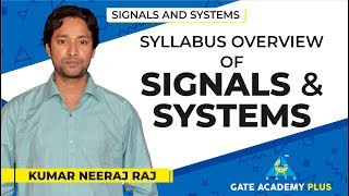 Signals and Systems  Syllabus Overview of Signals and Systems [upl. by Thatcher]