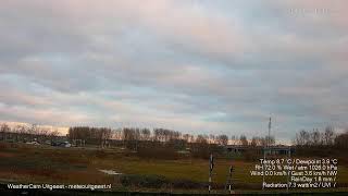 WeatherCam Uitgeest groene driehoek [upl. by Apoor582]