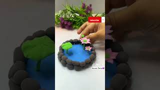 today I making amazing showPiece with clay beautysartandcraft easyartandcraft drawing craft [upl. by Homer]