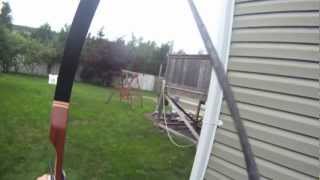 Backyard Shooting Ragim Impala Recurve Bow [upl. by Inod]