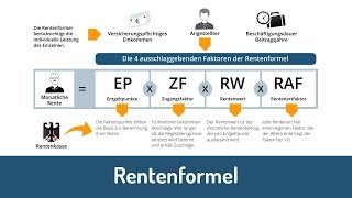 Rentenformel So wird die Rente berechnet [upl. by Eneryc]