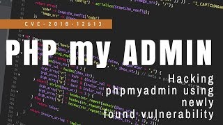 CVE201812613  phpMyAdmin  Remote Code Execution Metasploit Kali linux [upl. by Eat]