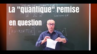 La quotquantiquequot remise en question [upl. by Olnee]