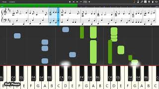 NENA  99 Luftballons  Piano tutorial and cover Sheets  MIDI [upl. by Ordisy]