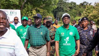 Otumfuo II amp Pentecost Chairman Unite for Tree Planting at Royal Golf Park Kumasiquot [upl. by Best]