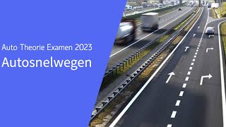 CBR Auto Theorie 2024  5 vragen mbt autosnelwegen [upl. by Annie]