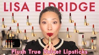 LISA ELDRIDGE  Plush True Velvet Lipstick Collection [upl. by Ahsemo671]