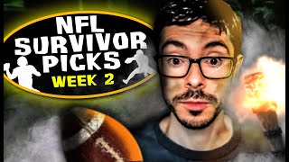 NFL Survivor Pool Picks Week 2 2024  NFL Pick Em Predictions [upl. by Aima]