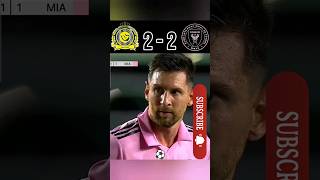 Al nasser vs Inter Miami 2023 lmaginary Match Ronaldo vs Messi football youtube shorts [upl. by Neille]