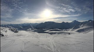 IschglSamnaun Silvretta arena  amazing skiing [upl. by Wesley188]