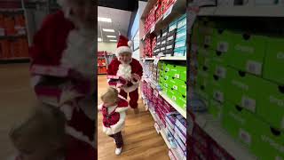 Santa visits show carnival part 5santa tranding trandingshorts youtubeusa [upl. by Nraa]