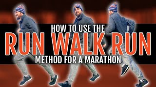 How to Use the Run Walk Run Method for a Marathon [upl. by Ojiram]