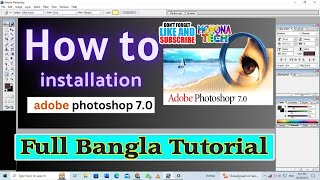 How to install photoshop 70 in windows [upl. by Gunar]