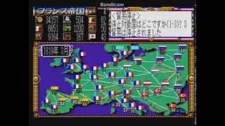 MSXランペルール（LEmpereur）シナリオ5実戦その17 オーストリア滅亡 1818年12月～1819年6月 [upl. by Madson]