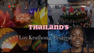 Could this be the most exciting festival in Thailand Loy Krathong Festival 2023 [upl. by Hyozo]