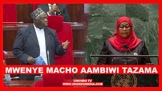 MBUNGE DEO SANGA MZEE WA MA B KWA B AUNGURUMA BUNGENI MWENYE MACHO AAMBIWI TAZAMAHAIJAPATA KUTOKEA [upl. by Amalee]