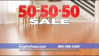 Empire Today®  Save BIG on New Flooring with the 505050 Sale [upl. by Anamuj]