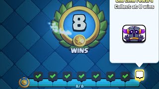 Clash of the titans challenge 8 wins Clash royale gameplay [upl. by Changaris]