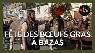 « Le Temps D’un Détour » à la fête des boeufs Gras de Bazas et à la fête des bergers dAramits [upl. by Etsirhc]