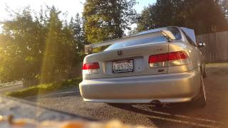 Ktuned turndown muffler h22 civic [upl. by Janey]