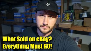 Everything Must GO Whats Sold on eBay and Listing New Gadgets [upl. by Doolittle]