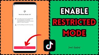 How To Enable Restricted Mode On TikTok 2024 [upl. by Christie]