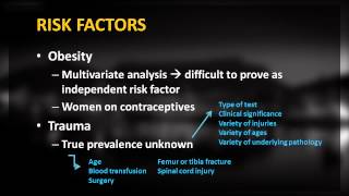 111 Venous Thromboembolism Part 1 [upl. by Sices]