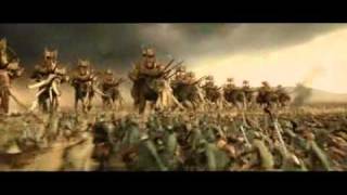 Rohan army vs Haradrim army [upl. by Pilif]