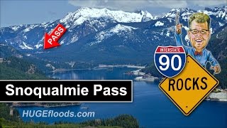 Snoqualmie Pass in the Cascade Range [upl. by Nailluj]