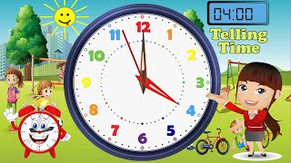 Telling Time Made easy for kids learning the clock face [upl. by Acsirp]