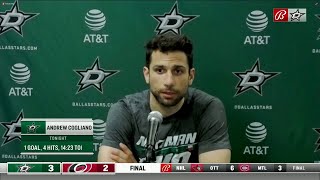 Andrew Cogliano postgame interview [upl. by Travus751]