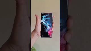 Samsung s22 ultra back panel changed 🥰🥰 [upl. by Reviere]