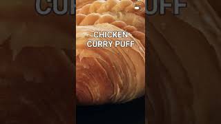 Chicken Curry Puff  Flaky Spiral Pastry  Montage Video Shorts [upl. by Atinahc]