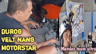 habang papunta akung charity naputulan ng velt ang motorstar easyride150n [upl. by Aluino]