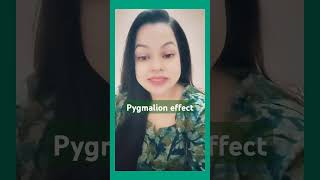 Pygmalion effect ytshorts socialpsychology motivational life [upl. by Akenor]