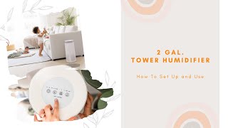 Crane Ultra Premium True HEPA Air Purifier Features [upl. by Eimmaj175]