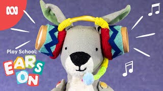 Play School Ears On Podcast 🧸👂🔊  Miah Joey and the Clacking Click [upl. by Lyudmila320]