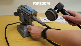 The Foredom Massager  a professionalgrade mechanical adjustment and therapeutic device [upl. by Maroj]