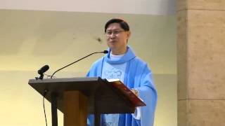 2012 Dec 7 Cardinal Tagles Homily during Thanksgiving Mass at the Gesu [upl. by Elleivap]