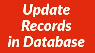 Update Records in Database Automatically [upl. by Isleen]