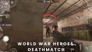 DeathMatch Mode in World War Heroes Gameplay No Commentary [upl. by Brnaba]