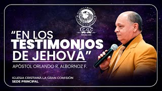 En Los Testimonios De Jehová  Apóstol Orlando Albornoz  Maracaibo  Venezuela 07042024 [upl. by Obadiah626]