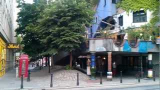 Wien Hundertwasser Wohnhaus [upl. by Noryb849]